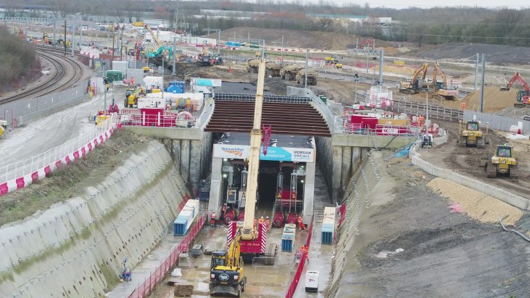 Morgan Sindall team completes 11,000-tonne rail tunnel push